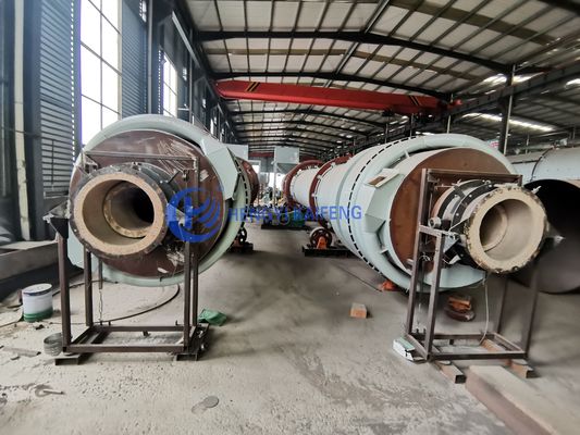 맞춤형 용량 900-1000°C 탄소 활성화 kiln 현장 설치