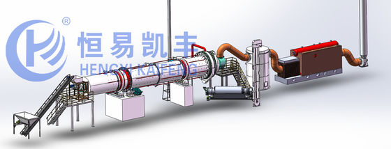 완전히 사용자 정의 탄소 활성화 kiln PLC 자동 제어 큰 생산 용량